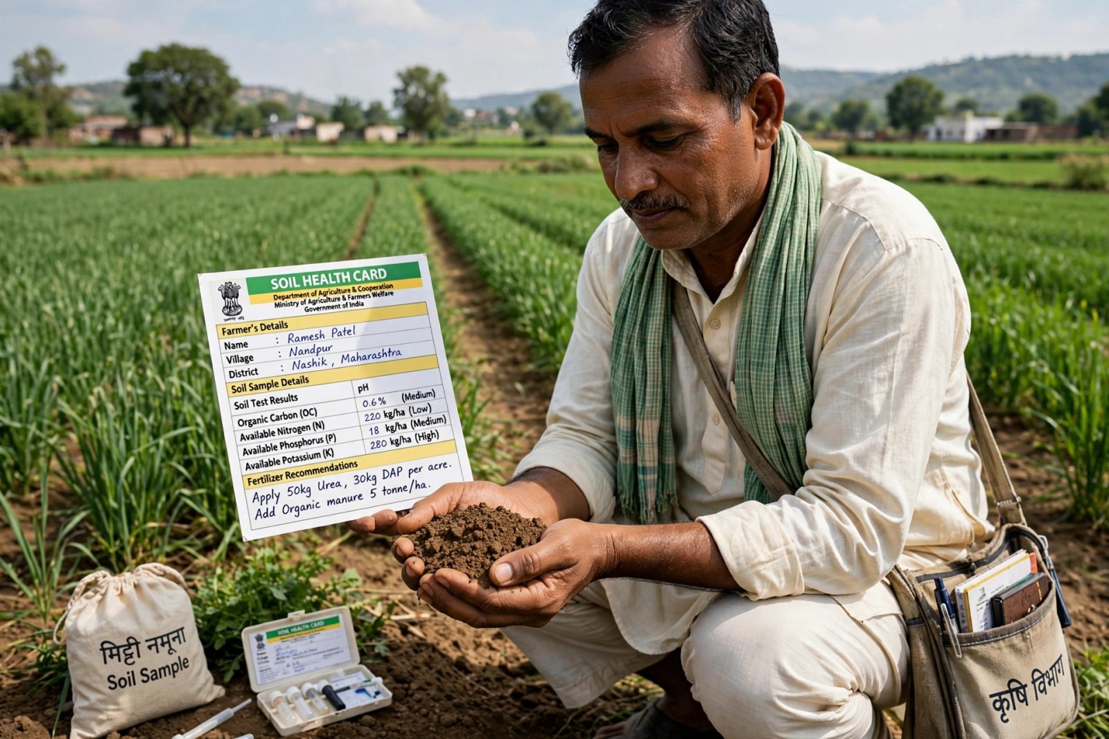 मृदा स्वास्थ्य कार्ड योजना (Soil Health Card)